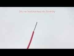 Το στερεό προσάραξε τον υψηλής θερμοκρασίας χαλκό καλωδίων σιλικόνης/κονσερβοποίησε το χαλκό