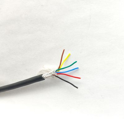 Καλή τιμή Υψηλής θερμοκρασίας καλώδιο προστατευμένο καλώδιο αισθητήρα 3 ζευγάρια πλεγμένο καλώδιο SPC FEP TPE On-line