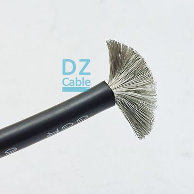 Καλή τιμή Ελαστικός υπερυψωμένος αγωγός καλώδιο σιλικόνης 6μμ2 500V 200°C IEC 60228 κατηγορία 5 On-line